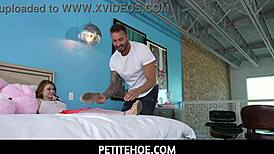 Playful Petite Babe Mazy Myers With Quinton James