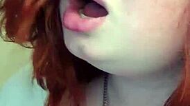 Russian Pawg Redhead Dances With Natural Big Ass