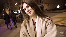 picked up a cute girl on the street for raw dorm action