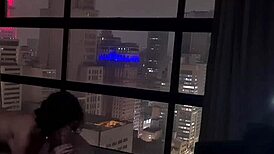 watch this passionate couple fuck in doggystyle with handjob