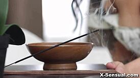 Oiled-Up Surprise Rebecca Rainbow