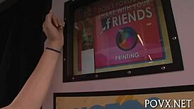 Mandy Sky Bent Over For Rough POV Fucking