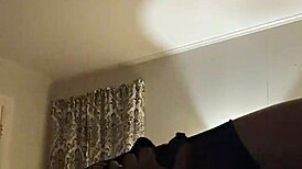 watch danielle roy ride that big dick in fishnets?