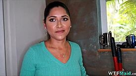 Hey, new maid, wanna get dirty with me today?