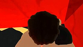 breeding this rec room slut until she gets a facial.