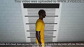 angelicablackwater in prison with big black cock story part 1