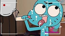 Hey, wanna see Gumball cartoon uncensored sex action?