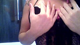 Aline Tavares Crossdresses And Engages In Amateur Sexual Activities