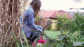 busty girl next door aida swinger seduced by neighbor. she gets fucked hard to intense orgasm.