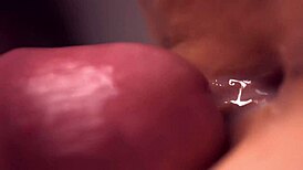 Intense blowjob leads to doggy style fucking and missionary creampie with dripping cum on tight shaved pussy