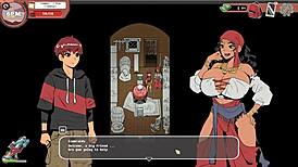 Spooky Milk Life Hentai Game with Furry Suit Titjob Action