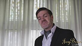 joybear posh fuck for cheeky maid with passionate blowjob deepthroat orgasm