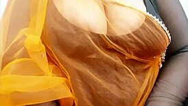 Singapore milf with big boobs showing them off