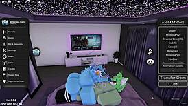 i'm watching this roblox furry gay having oral sex with a ladyboy... wait, shemale?