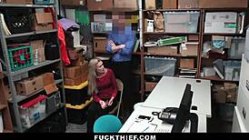 Hot Stepdaughter HAD TO FUCK COP to Save Thief Stepmom