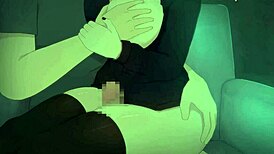 Anime POV hentai with stunning thighs 😍