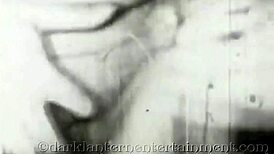 Dark Lantern unveils hairy milf in vintage postcard erotica