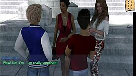 that wife and stepmother playing a game turned into homemade fun