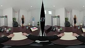 kayla kayden in milfvr, コーナーオフィス記念日セックス, すごく熱い！ 🔥