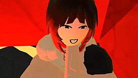 breeding this rec room slut until she gets a facial.