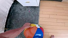 Tight blonde babe dominates hard cock in wild POV action!