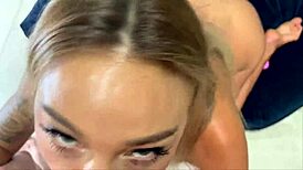 Man, Monika Fox sucks an expanding buttplug and drinks piss like a pro!