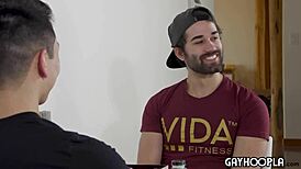 Beefy pinoy bodybuilder pounds jaxon's big ass hard