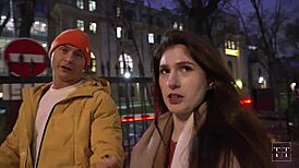 picked up a cute girl on the street for raw dorm action