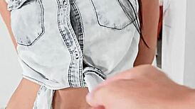 curious cameraman drills cute 18 virgin deep in wild sex session