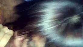 Neyla Kimy deepthroats blowjob in homemade video