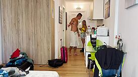 At reception, wrong keys led to me being FUCKED by a STRANGER!