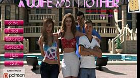 that wife and stepmother playing a game turned into homemade fun