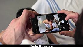 Twink gains confidence after intense treatment from DoctorBlows in private session