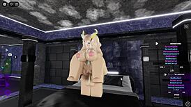 blonde succubus enjoys cat boy fantasy