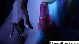 Japanese Pornstar Marica Hase Strips Down for Solo Action