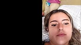 ex-girlfriend naked chatting and masturbating