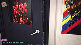 i'm the wife and my stepmother was playing this game, but it got a bit weird with some family moments.