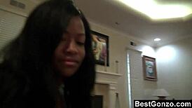 Yo, check this cute black girl showing her perfect body