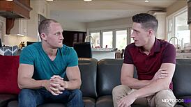 Straight guy feels excited going gay with rough fucking in class