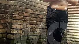 Sexy redhead bursts with three gifted in TPA.