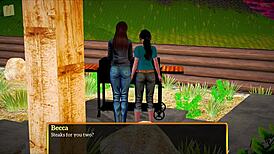 Moja Nova Porodica 469: Milf Brinetka sa Velikom Guzom u Igri sa Obrijanom Pičkom 😏