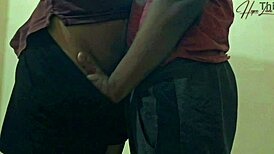 Hot Malaysian teen fucks big black dick