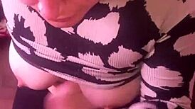 Blonde Amateur Delivers Intense Homemade Deepthroat Action