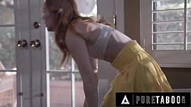 Madi Collins seduces her tennis coach to spite stepmom.