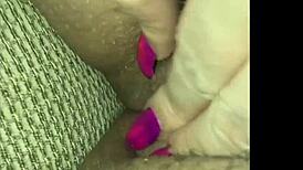 Mature MILF Fingers Her Wet Pussy