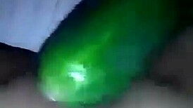 Hot wife masturbates with dildo 😍