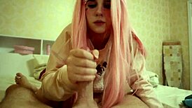 cutie bu66legum saw i was filming her sucking but couldn't stop 😈