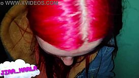 Whoa! Public street banging with monster cock ends in messy cumshot!