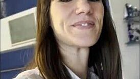 Damn, Lety Howl gets drilled by delivery guy in kitchen POV!