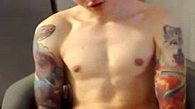 hot twink alexterner jerks off for chatroubate with muscular teen 18+ body
